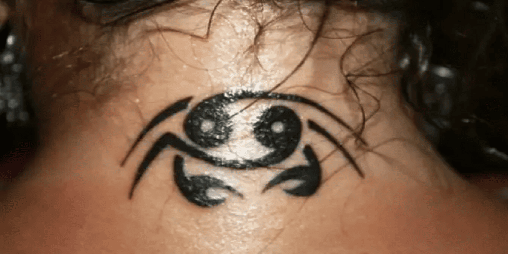 Cancer Zodiac Tattoo Vector Images for Commercial Use